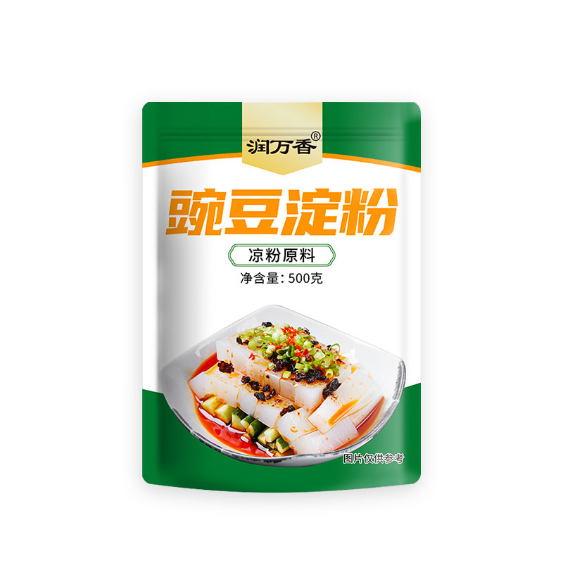 豌豆粉商用凉粉专用粉豌豆淀粉白家用自制碗豆粉纯婉豆四川做凉皮-图3