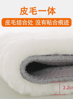 加厚羊毛护膝秋冬室外保暖防寒