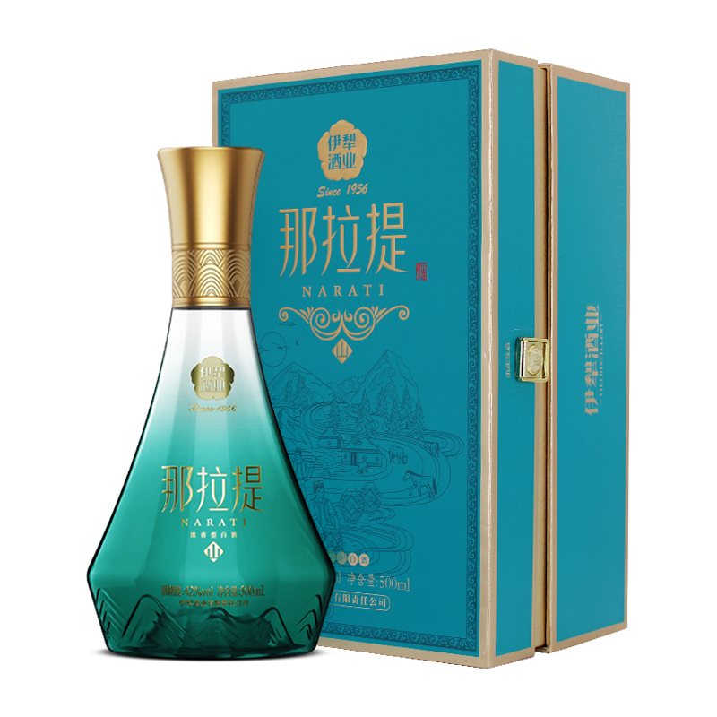 新疆伊犁酒业-那拉提那山42度浓香型白酒500ml*1瓶单瓶装正品带盒 - 图3