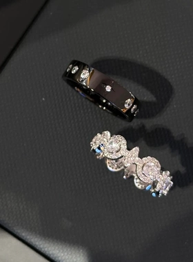 四芒星白雪公主黑武士戒指