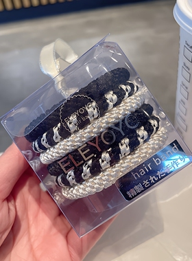  2026新款不伤发高弹发圈 健身运动不滑落通勤学生党百搭头绳