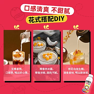 拍10苏萨零点生椰乳椰子汁250ml[10元优惠券]-寻折猪