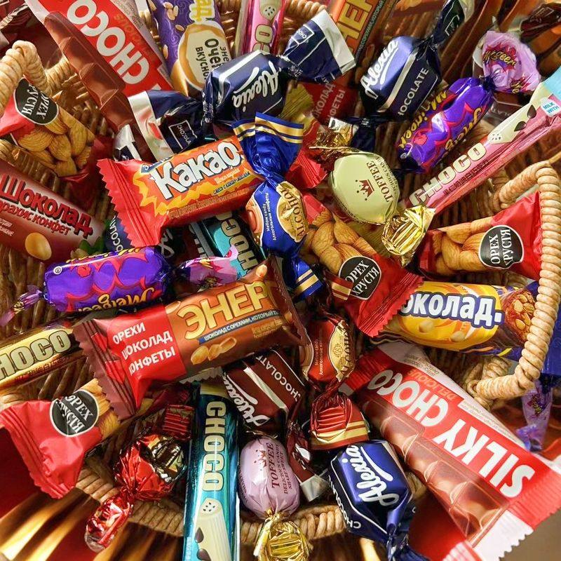 客客俄罗斯风味混合糖巧克力多种口味夹心软牛扎糖果喜糖零食KEKE,淘宝优惠券,粉丝福利购,淘宝优惠卷