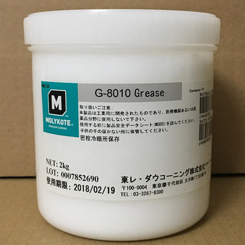 MOLYKOTE摩力克G-8005/G-8007/G-8010全氟聚醚油 白色高温润滑脂 - 图1