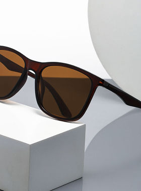 超大黑框墨镜女新款偏光复古显瘦防强光太阳镜开车防紫外线眼镜男