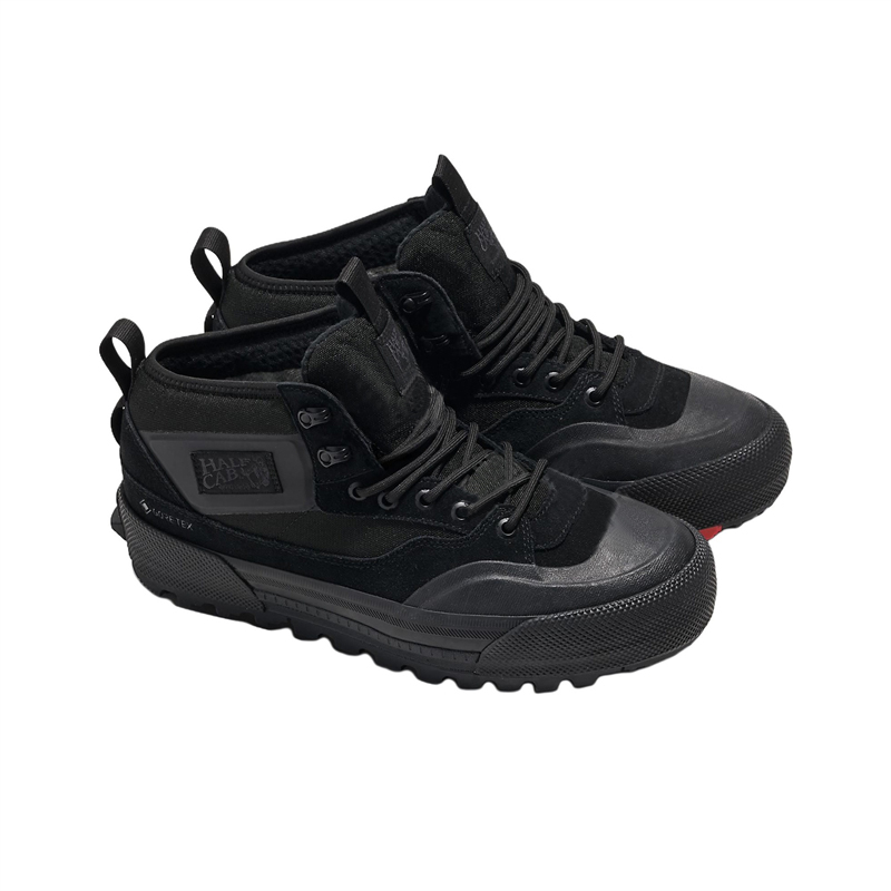 VANS/范斯官方正品男女鞋 Half Cab Gore Tex 简约舒适高帮短靴 - 图0