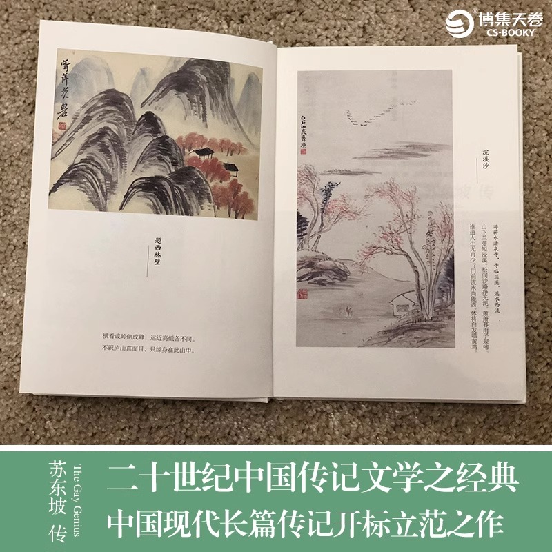 苏东坡传林语堂纪念典藏版精装 五大传记我的前半生名人传记名人传曾国藩我这一生 人物传记八年级暑期阅读畅销书苏轼传 - 图3