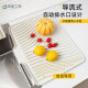 Automatic drainage port design slope diversion drainage mat