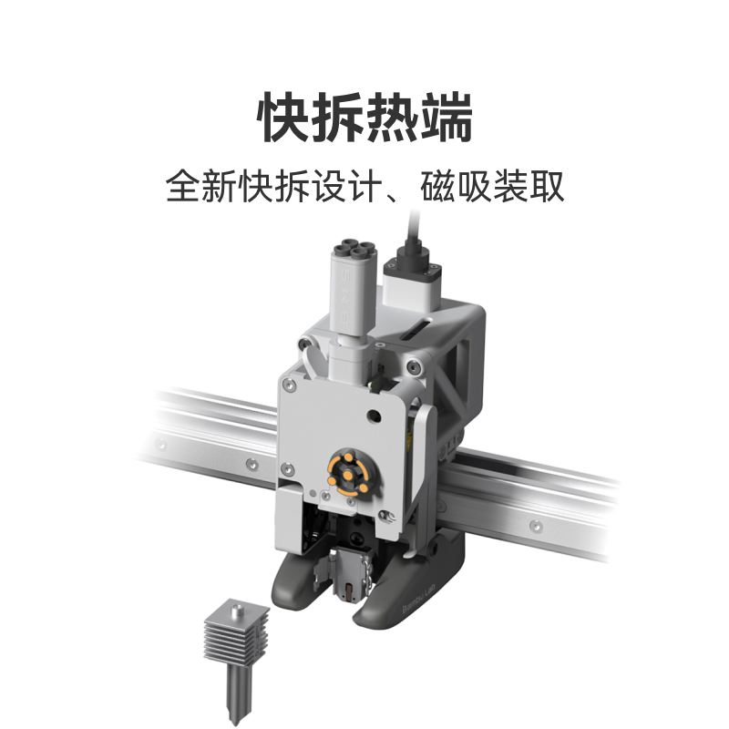 拓竹3D打印机A1大尺寸全自动调平自动校准FDM高速家用桌面级多色打印机Bambu Lab【大陆版】-图2