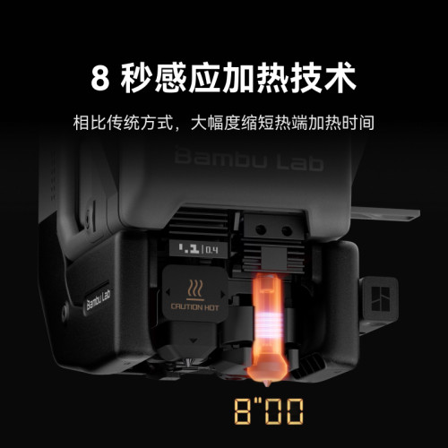 【非国补 对公用户专用 慎拍】拓竹H2C 3D打印机器7热端换料多色全能大尺寸激光雕刻立体打印机FDM家用高精度 - 图2