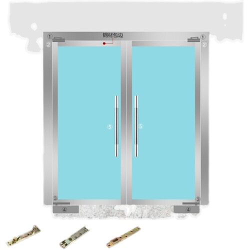德国多玛DORMA65地弹簧多玛BTS65有框无框玻璃门地簧木门地弹璜-图3