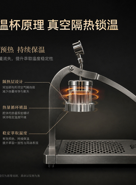 阿莱蔓幽灵手动变压咖啡机小型家商用意式浓缩机阿莱曼手动拉杆式