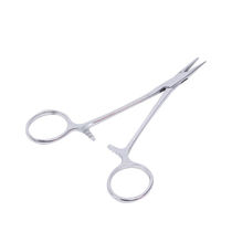 Needle holder stainless steel coarse needle fine needle pliers 12 5cm-25cm12 5cm needle holder)