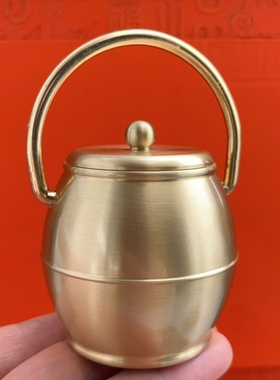 黄铜中式三件套婚庆用品结婚