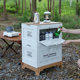 Mrkootil camping thickened side storage box is tough