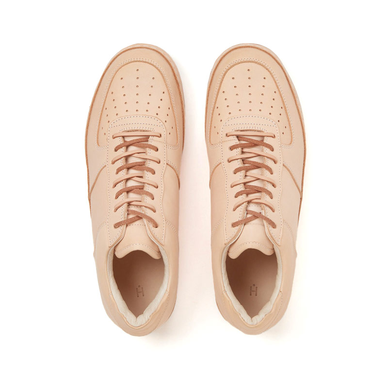 HENDER SCHEME 日系男士头层牛皮系带休闲板鞋自然色 MIP-22-NAT - 图1