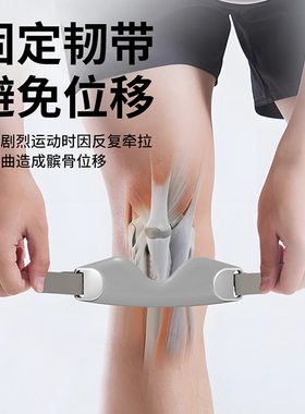 【专业运动髌骨带】硅胶减震护膝
