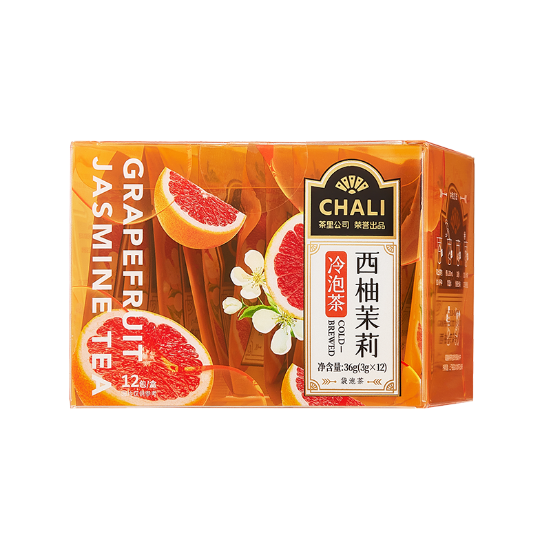 西柚柠檬茉莉花冷泡茶-第4张图片-提都小院