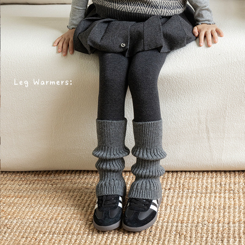 觅宝呗女童袜套秋冬纯色竖条堆堆袜韩系女孩宝宝外穿打底小腿腿套,淘宝优惠券,粉丝福利购,淘宝优惠卷