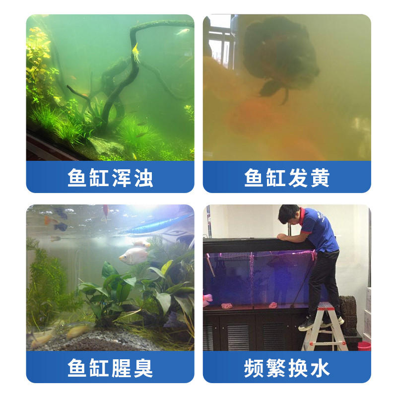 贝意品鱼盐水族观赏鱼专用盐杀菌抗菌鱼缸消毒净化水质通用矿物盐 - 图0