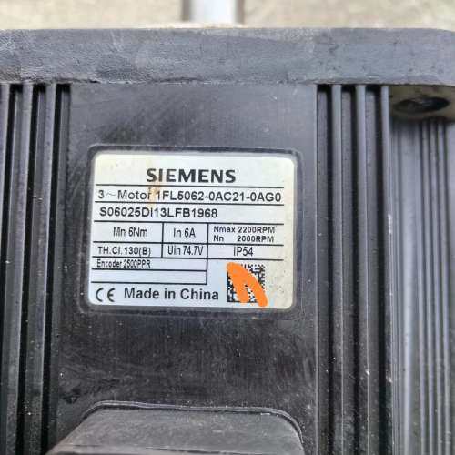 (议价）伺服电机1FL5062-0AC21-0AG0 - 图1