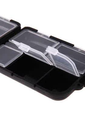 New 10 Compartments Pouch Storage Box Transparent Fishing Lu