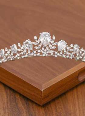 Bridal Tiara Hair Crown Wedding Hair Accessories For Women S