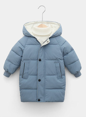 Children's Down Coat Winter Teenage Baby Boys Girls Cotton-p
