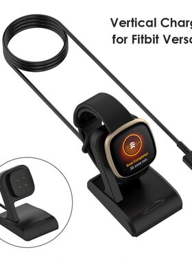 USB Charging Cable Dock Station for Fitbit Versa 3/Fitbit Se