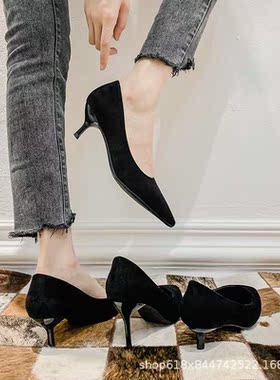 2022 Summer and Spring Women's Stiletto Heel Autumn New Ver
