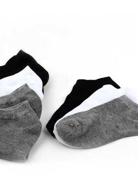 10 Pairs Women Breathable Sports socks Solid Color Boat Com
