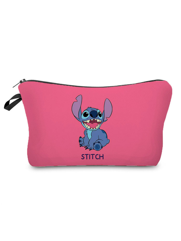 Lilo& Stitch Printing Makeup Bag Cute Child Organizer B-图3