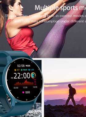 LIGE 2021 Fashion Smart Watch Ladies Heart Rate Blood