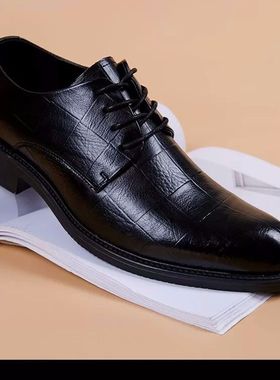 New Black Men Sut Shoes Party Men's Dress Shoes talan Lea