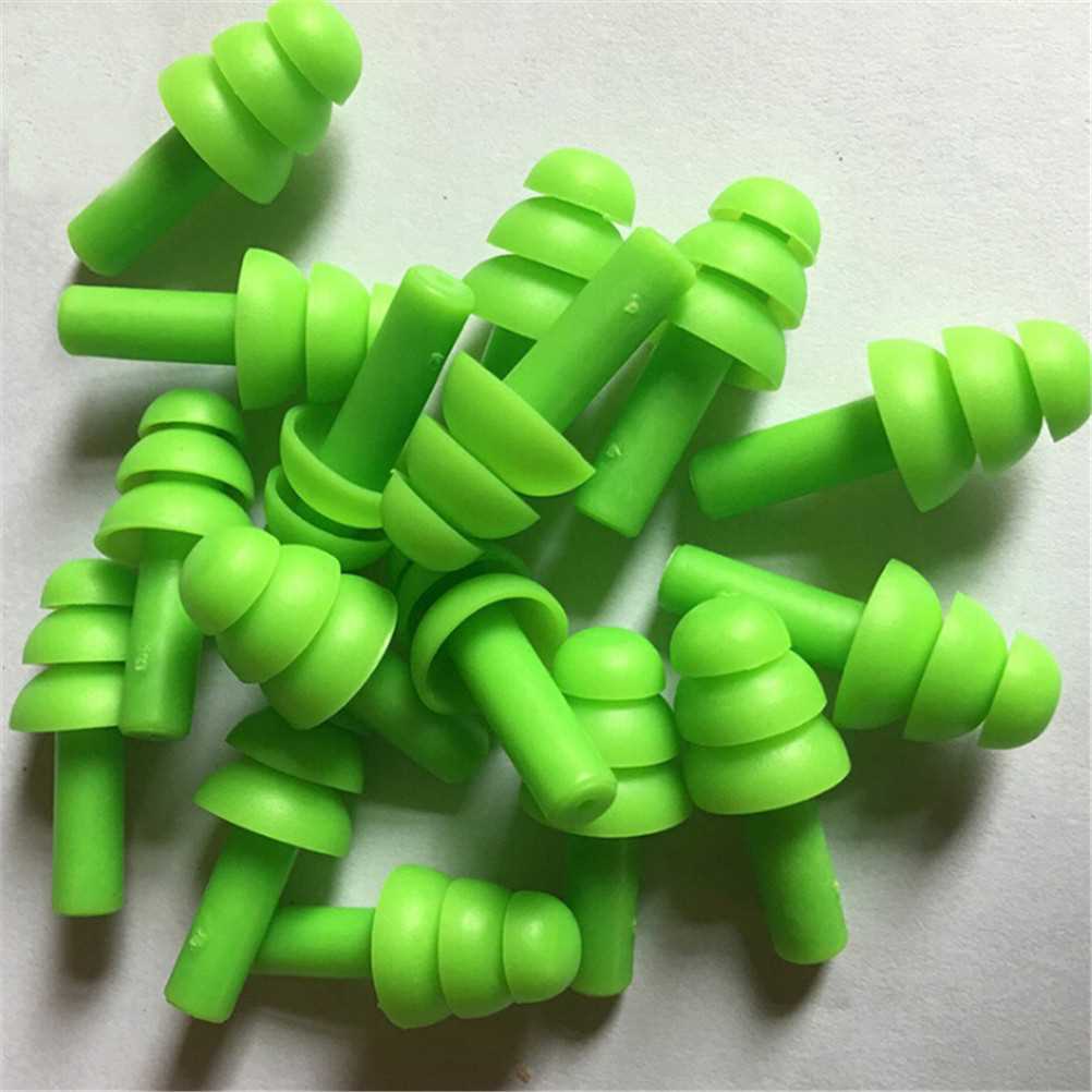 Waterproof Swimming Silicone Swim Earplugs For Adult Swimmer - 图3