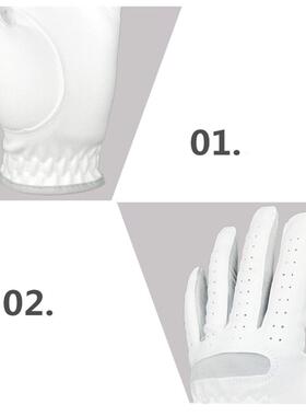 1 Pcs Men's Left Hand Golf Glove Right Hand Micro Soft Fiber