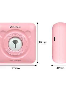 PeriPage A6 304 DPI Mini Portable Bluetooth Photo Printer Po