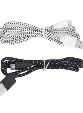 Micro USB Cable 1m 2m 3m Fast Charging Nylon USB Sync Data M