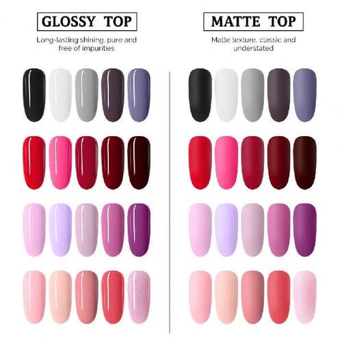 15ml Nail Art Gel Removable Soak-Off Solid Color One Step - 图3