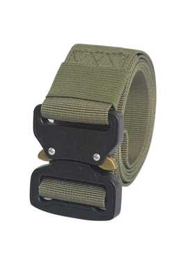 Men's Army Tactical Belt Heavy Webbing Adjustable Military S