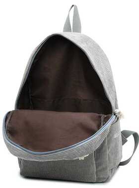 Women Casual Korean Style Solid Color School Backpack Mochil