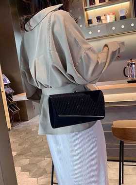Women's Elegant Blue Evening Bags 2022 Fashion Wedding Clutc