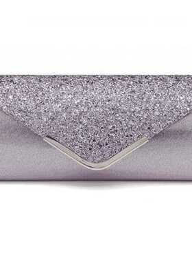 Fashion Lady Women Glitter Clutch Wallet Long Evening Weddin