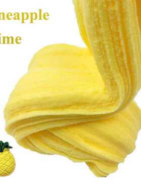 Pineapple Slime Fluffy Toys Clay Cloud Slime Scented Charm M
