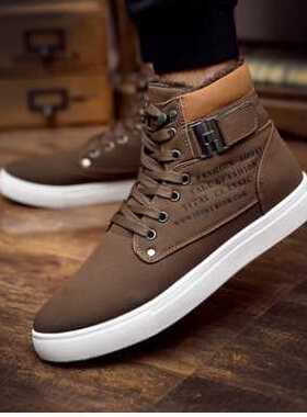 ayne Men's vulcanized shoes Spring/Autumn Men shoes High qua