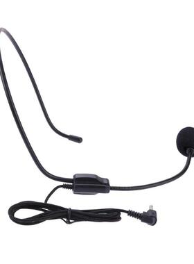 Portable Head-mounted Headset Microphone Wired 3.5mm Plug Gu