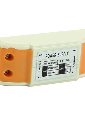 12W Power Supply Driver Transformer for LED Strip Lights DC
