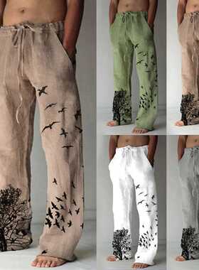 2021 Men's pants Pocket Dratring Trousers Fashion Casual F