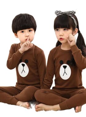 Spring Kids Pajamas Sleepwear Baby Boys Girls Cotton Sets Ch