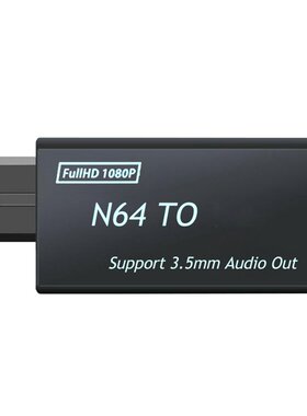 Audio Video Converter Adapter with 3.5mm Audio Output for PS